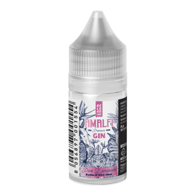 PINK LEMONADE  - 10/30 - AMALFI GIN - RELOADVAPE - 10ml - 0 mg/ml