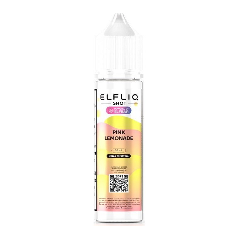 PINK LEMONADE - 20/60 - ELFLIQ - 20ml - 0 mg/ml
