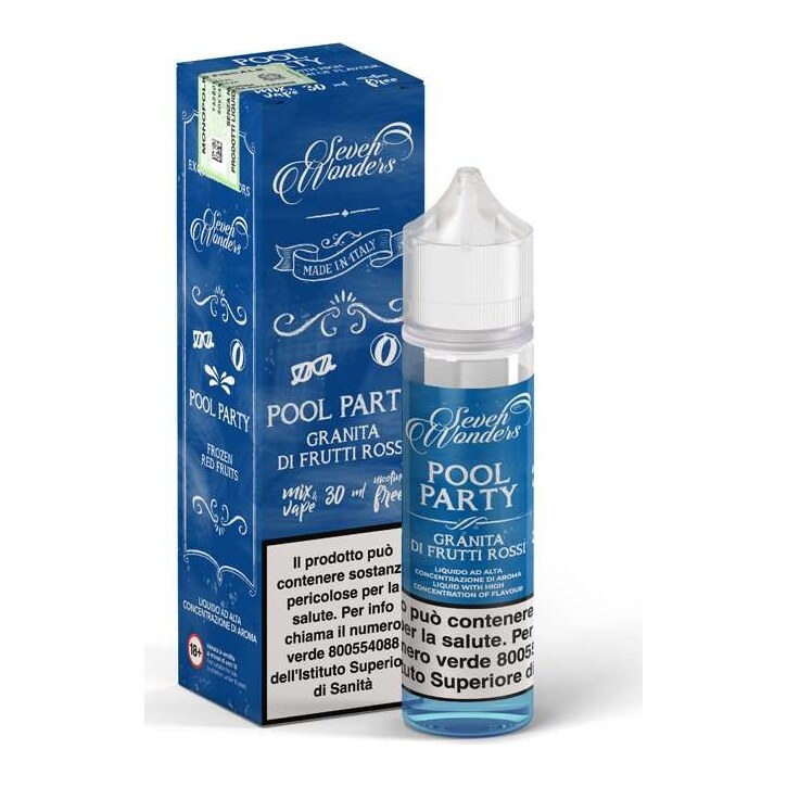 POOL PARTY - MIX 30/60 - SEVEN WONDERS - 30ml - 0 mg/ml