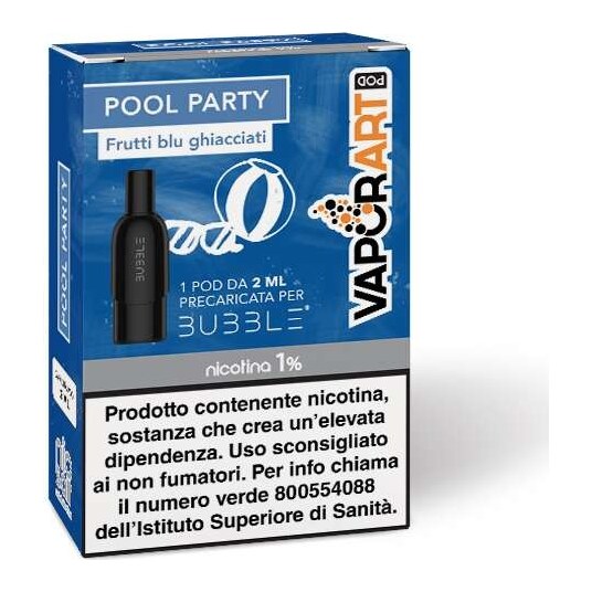 POOL PARTY - POD PRECARICATA X 2 - VAPORART - 0 mg/ml - 2ml