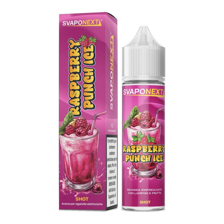 RASPBERRY PUNCH ICE -  20/60 - PREMIUM - SVAPONEXT - 20ml - 0 mg/ml