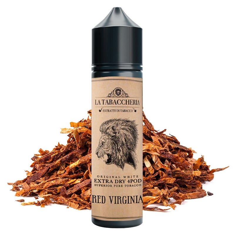 RED VIRGINIA - 20/60 - EXTRA DRY 4POD - LA TABACCHERIA - 20ml - 0 mg/ml