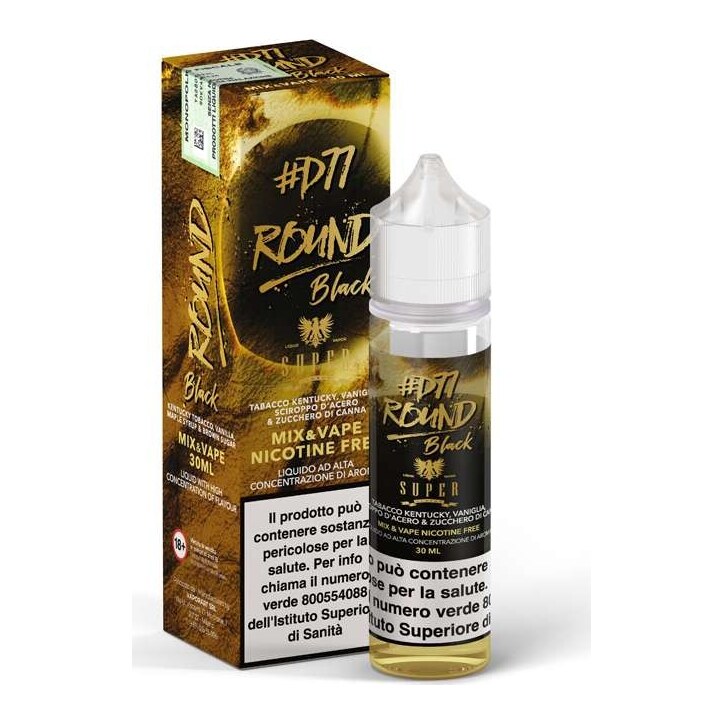 ROUND BLACK - MIX 30/60 - SUPER FLAVOR - 30ml - 0 mg/ml