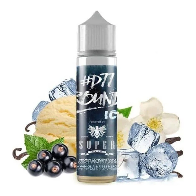 ROUND D77 ICE - MIX 30/60 - SUPER FLAVOR - 30ml - 0 mg/ml