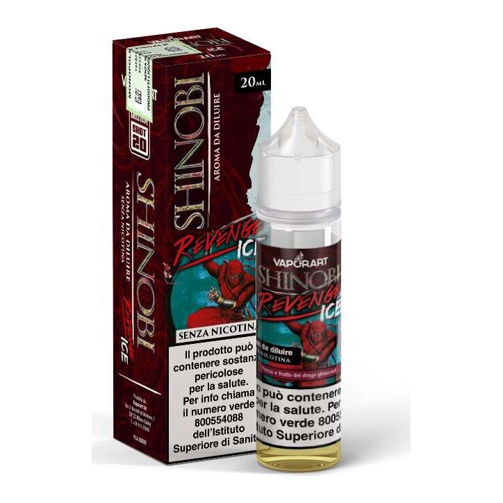 SHINOBI REVENGE ICE - MIX 30/60 - VAPORART - 30ml - 0 mg/ml