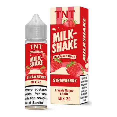 STRAWBERRY - 20/60 - MILKSHAKE - TNT - 20ml - 0 mg/ml