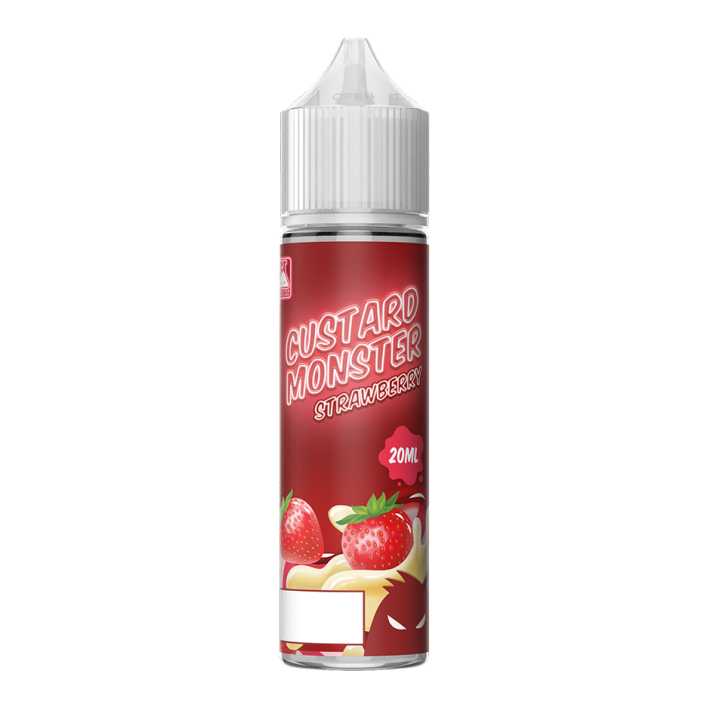 STRAWBERRY - 20/60 - MONSTER VAPE LABS - 20ml - 0 mg/ml