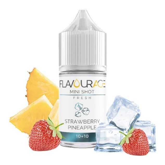 STRAWBERRY PINEAPPLE - 10/30 - FLAVOURAGE - 10ml - 0 mg/ml
