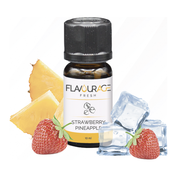 STRAWBERRY PINEAPPLE - AROMA - FLAVOURAGE - 10ml - 0 mg/ml