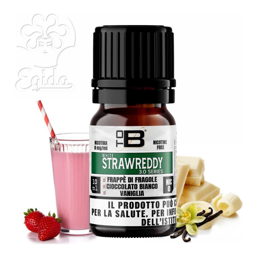 STRAWREDDY WHITE - AROMA - 3.0 - TOB - 10ml - 0 mg/ml