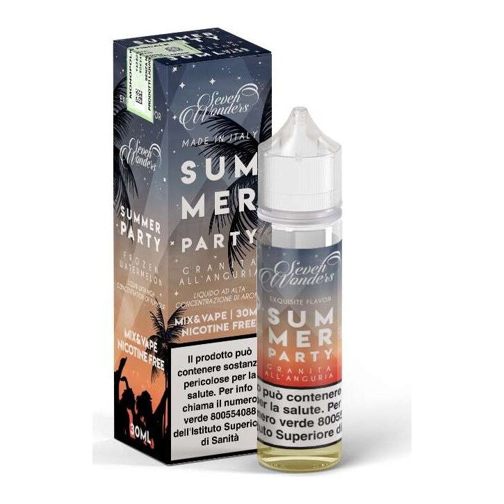 SUMMER PARTY - MIX 30/60 - SEVENWONDERS - 30ml - 0 mg/ml
