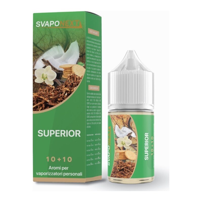 SUPERIOR - 10/30 - SVAPONEXT - 10ml - 0 mg/ml