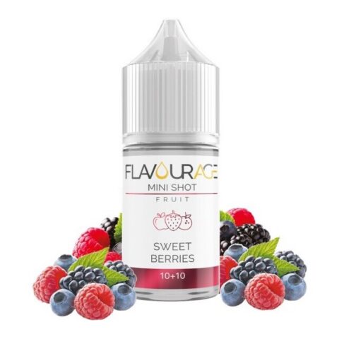 SWEET BERRIES - 10/30 - FLAVOURAGE - 10ml - 0 mg/ml