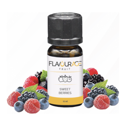 SWEET BERRIES - AROMA - FLAVOURAGE - 10ml - 0 mg/ml