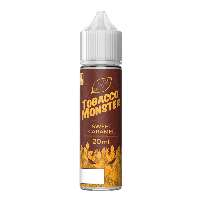 SWEET CARAMEL TABACCO - 20/60 - MONSTER VAPE LABS - 20ml - 0 mg/ml