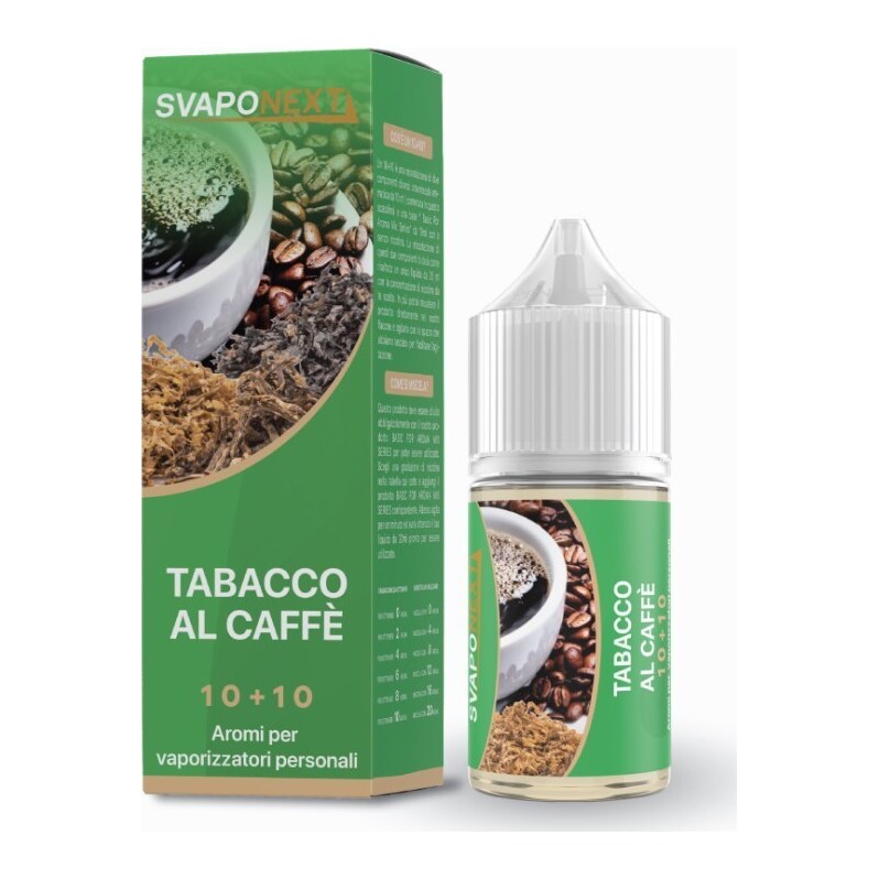 TABACCO AL CAFFE - 10/30 - SVAPONEXT - 10ml - 0 mg/ml