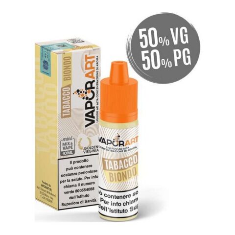 TABACCO BIONDO - 10/20 - VAPORART - 10ml - 0 mg/ml