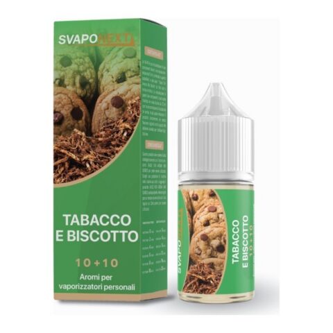 TABACCO E BISCOTTO - 10/30 - SVAPONEXT - 10ml - 0 mg/ml