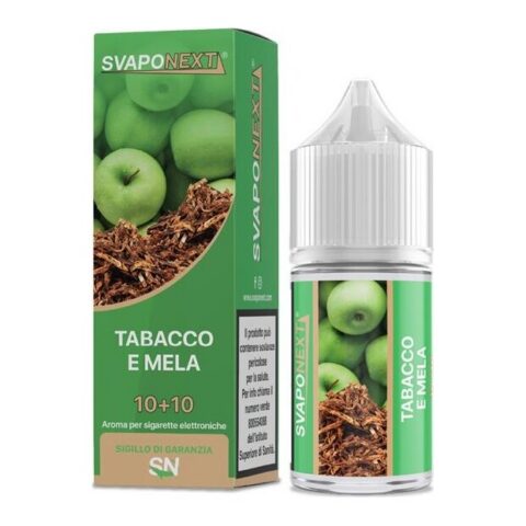TABACCO E MELA - 10/30 - SVAPONEXT - 10ml - 0 mg/ml