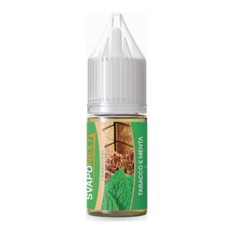 TABACCO E MENTA AROMA - SVAPONEXT - 10ml - 0 mg/ml
