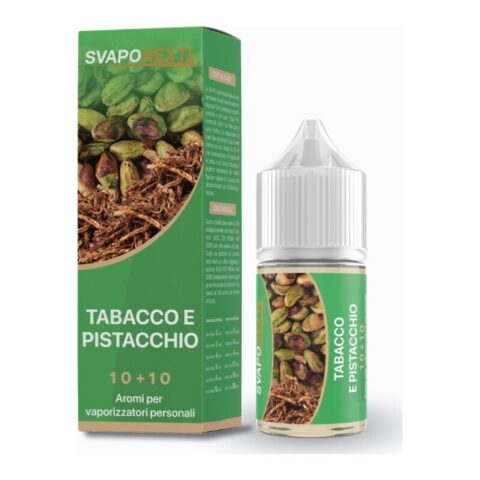 TABACCO E PISTACCHIO - 10/30 - SVAPONEXT - 10ml - 0 mg/ml