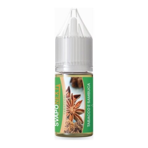 TABACCO E SAMBUCA AROMA - SVAPONEXT - 10ml - 0 mg/ml