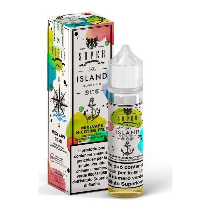 THE ISLAND - MIX 30/60 - SUPER FLAVOR - 30ml - 0 mg/ml