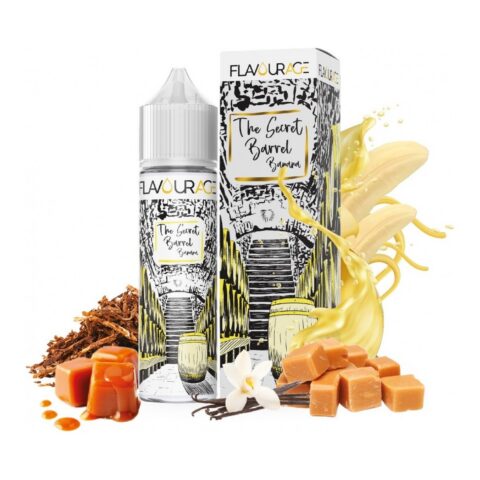 THE SECRET BARREL BANANA - 20/60 - FLAVOURAGE - 20ml - 0 mg/ml