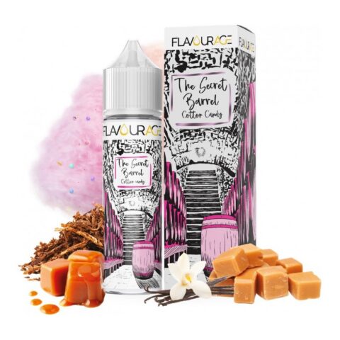 THE SECRET BARREL COTTON CANDY - 20/60 - FLAVOURAGE - 20ml - 0 mg/ml