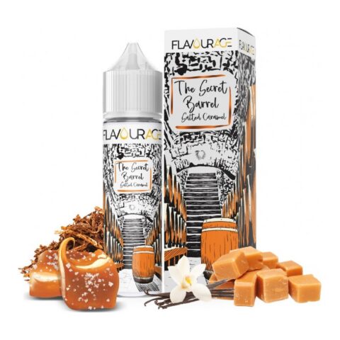 THE SECRET BARREL SALTED CARAMEL - 20/60 - FLAVOURAGE - 20ml - 0 mg/ml