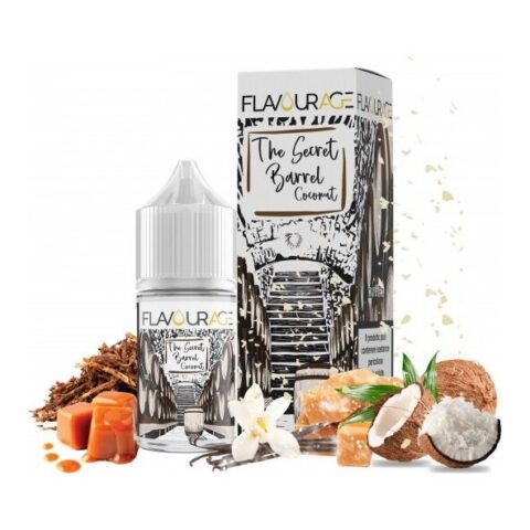 THE SECRET BARRELL COCONUT - 10/30 - FLAVOURAGE - 10ml - 0 mg/ml