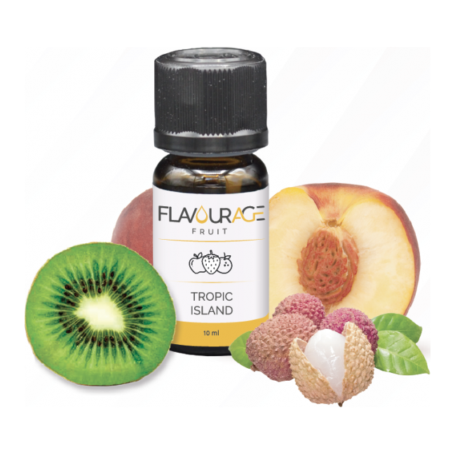 TROPIC ISLAND - AROMA - FLAVOURAGE - 10ml - 0 mg/ml
