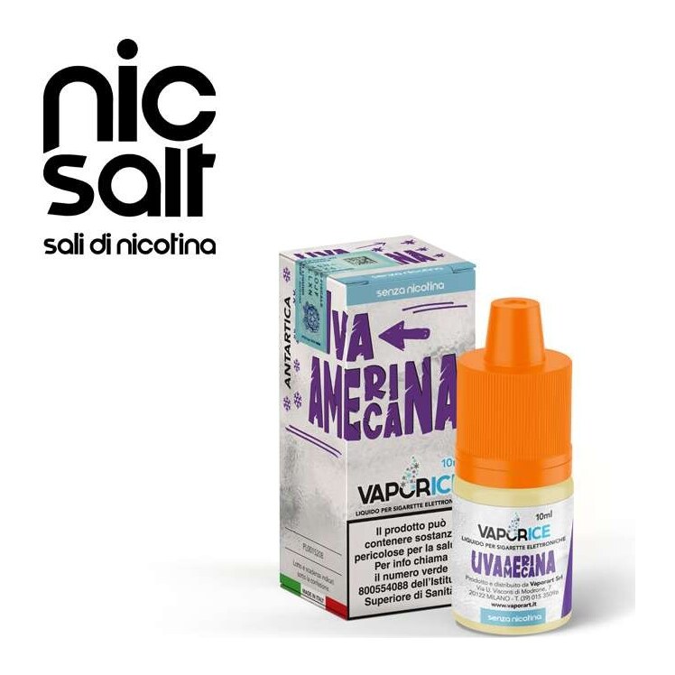 UVA AMERICANA - NICSALT TPD - VAPORART - 0 mg/ml