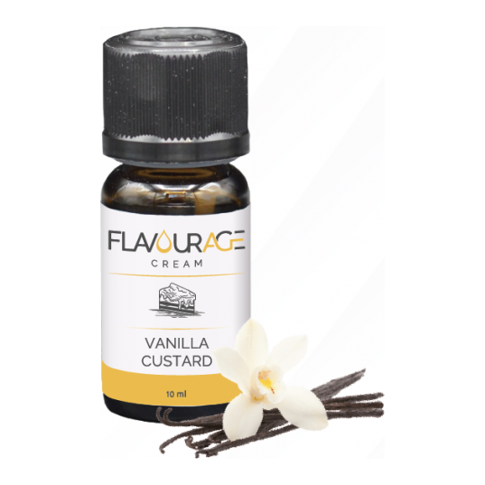 VANILLA CUSTARD - AROMA - FLAVOURAGE - 10ml - 0 mg/ml