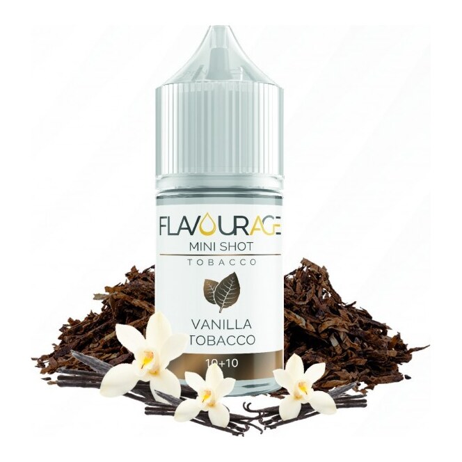 VANILLA TOBACCO - 10/30 - FLAVOURAGE - 10ml - 0 mg/ml