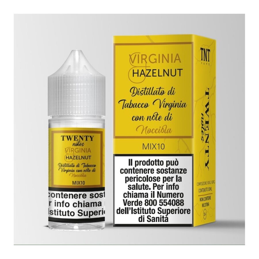 VIRGINIA HAZELNUT - 20/60 - TWENTY NOTES - TNT - 20ml - 0 mg/ml