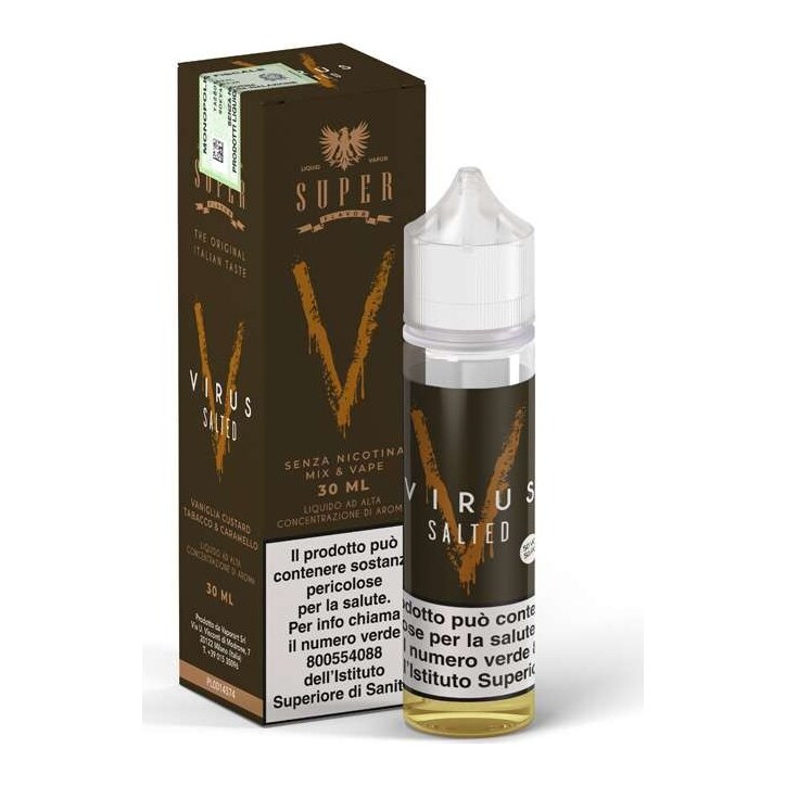 VIRUS SALTED - 30/60 - VAPORART - 30ml - 0 mg/ml