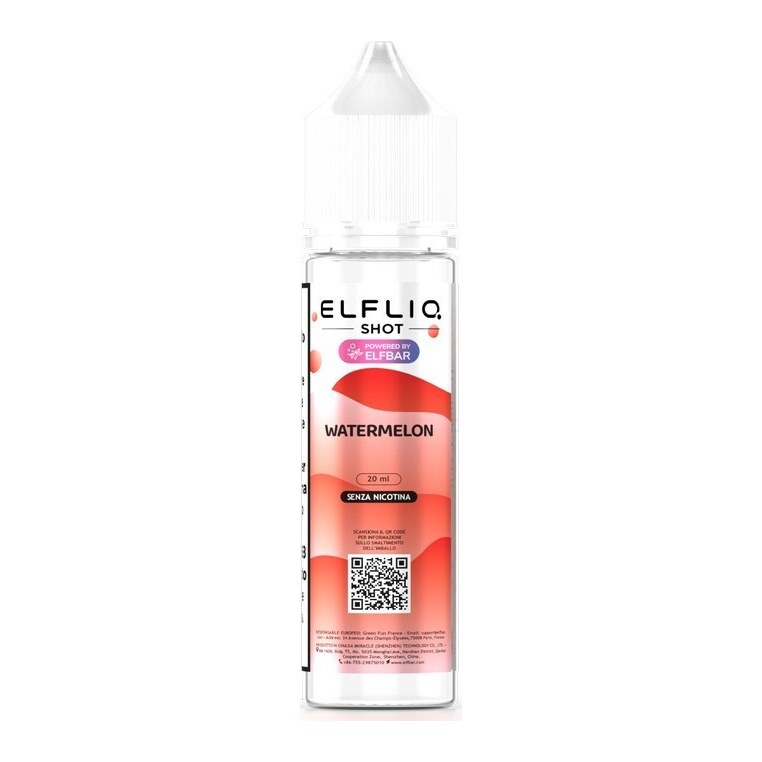 WATERMELON - 20/60 - ELFLIQ - 20ml - 0 mg/ml