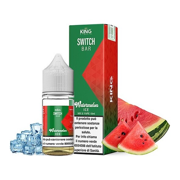 WATERMELON ICE - 20/60 - SWITCH BAR - KING LIQUID - 20ml - 0 mg/ml