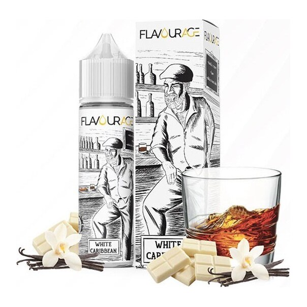 WHITE CARIBBEAN - 10/30 - FLAVOURAGE - 10ml - 0 mg/ml