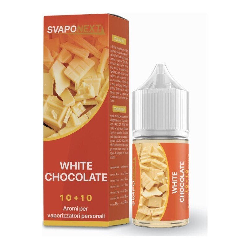 WHITE CHOCOLATE - 10/30 - SVAPONEXT - 10ml - 0 mg/ml
